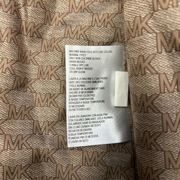 Michael Kors Women's Anorak Black Jacket Raincoat Full Zip Black Size Small - Picture 8 of 16